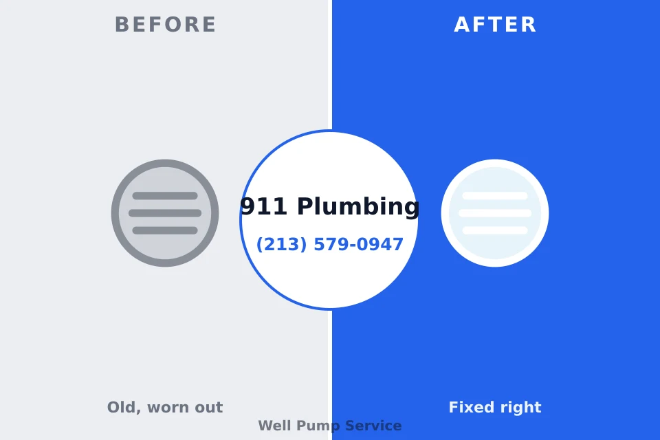 Before and after: plumbing repair Churchville, PA